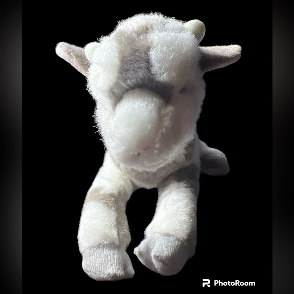 Douglas Gisele Spotted Goat Plush Cuddle Toy 13" Stuffed Animal - Picture 2 of 4